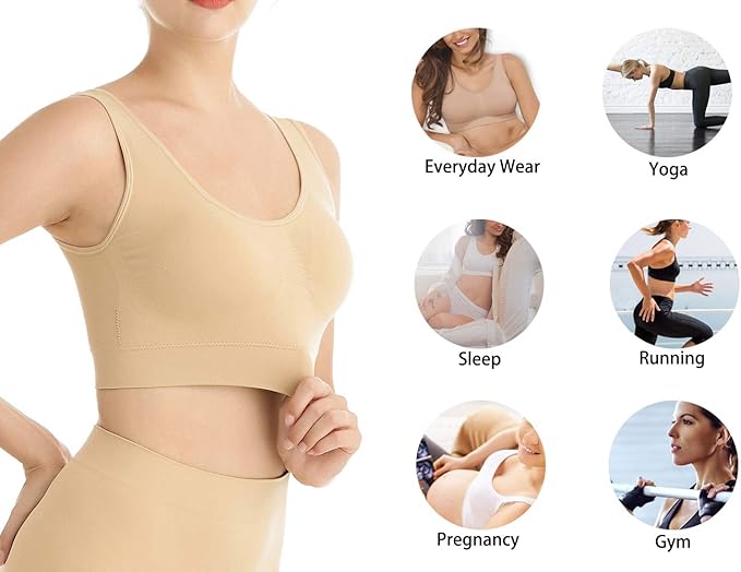Sujetador Deportivo FlexFit Seamless