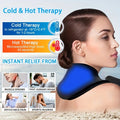Almohadilla de gel reutilizable para cuello frío y calor