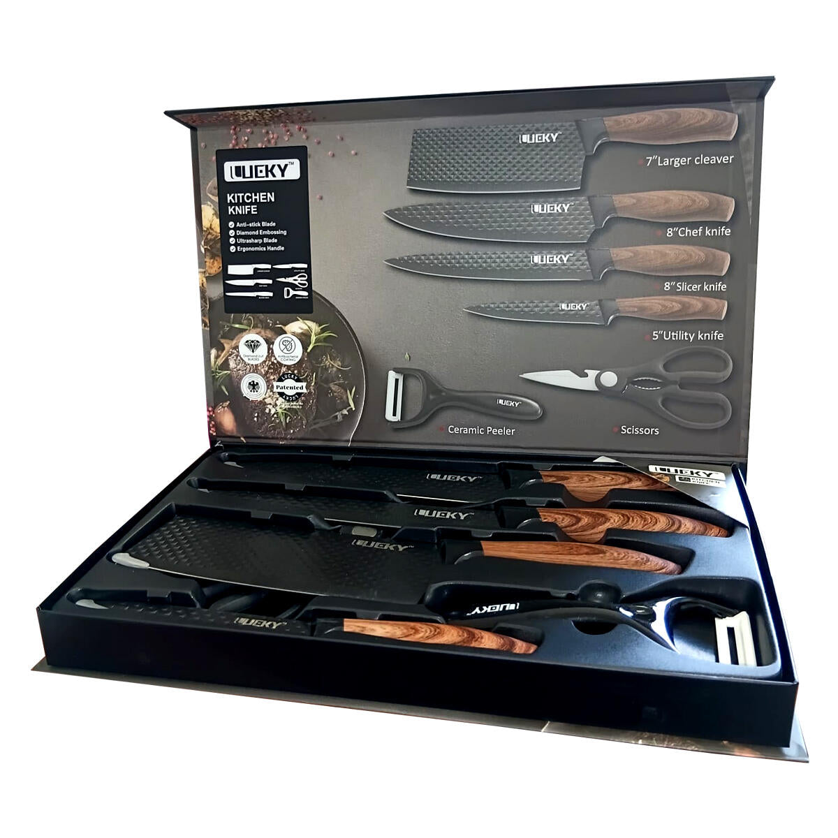 ChefPro Knife Set (6 piezas)